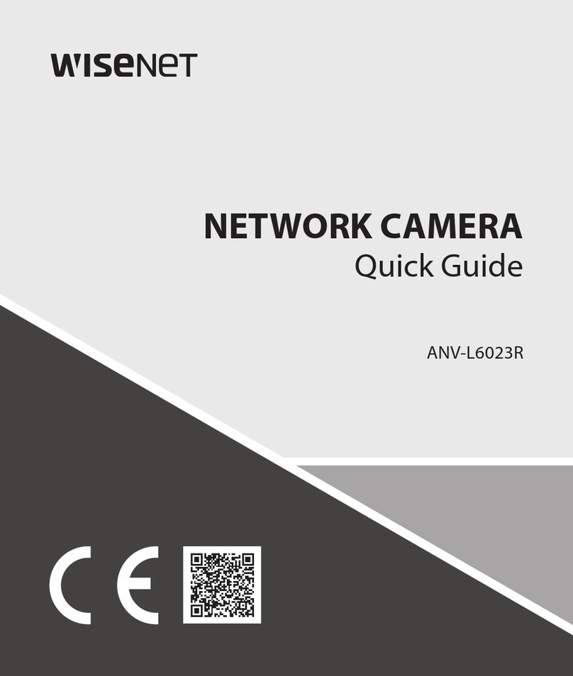 Hanwha Techwin Wisenet ANV-L6023R User manual