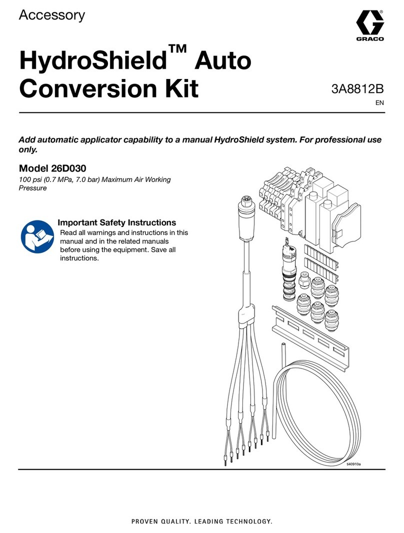 Graco HydroShield 26D030 User manual