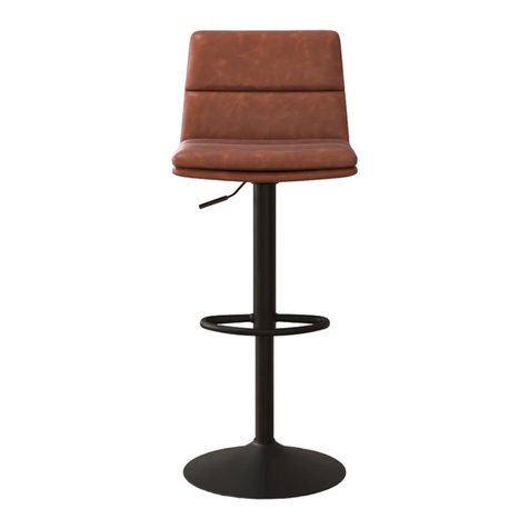 Flash Furniture CH-202071-BR-GG Assembly instructions