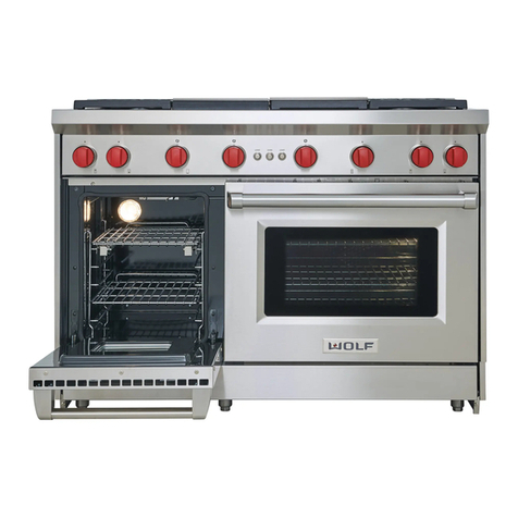 Wolf Gas Range user manual