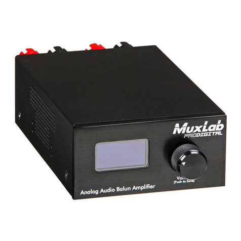 MuxLab 500219 User manual