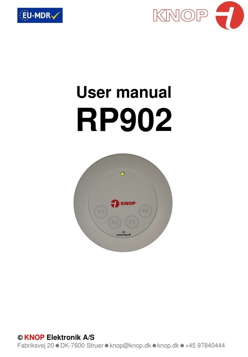 KNOP RP902 user manual