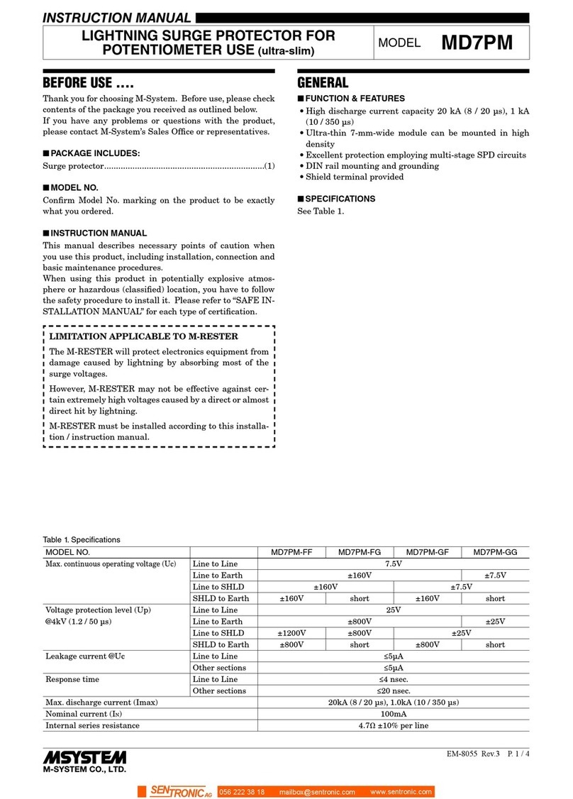 M-system MD7PM User manual