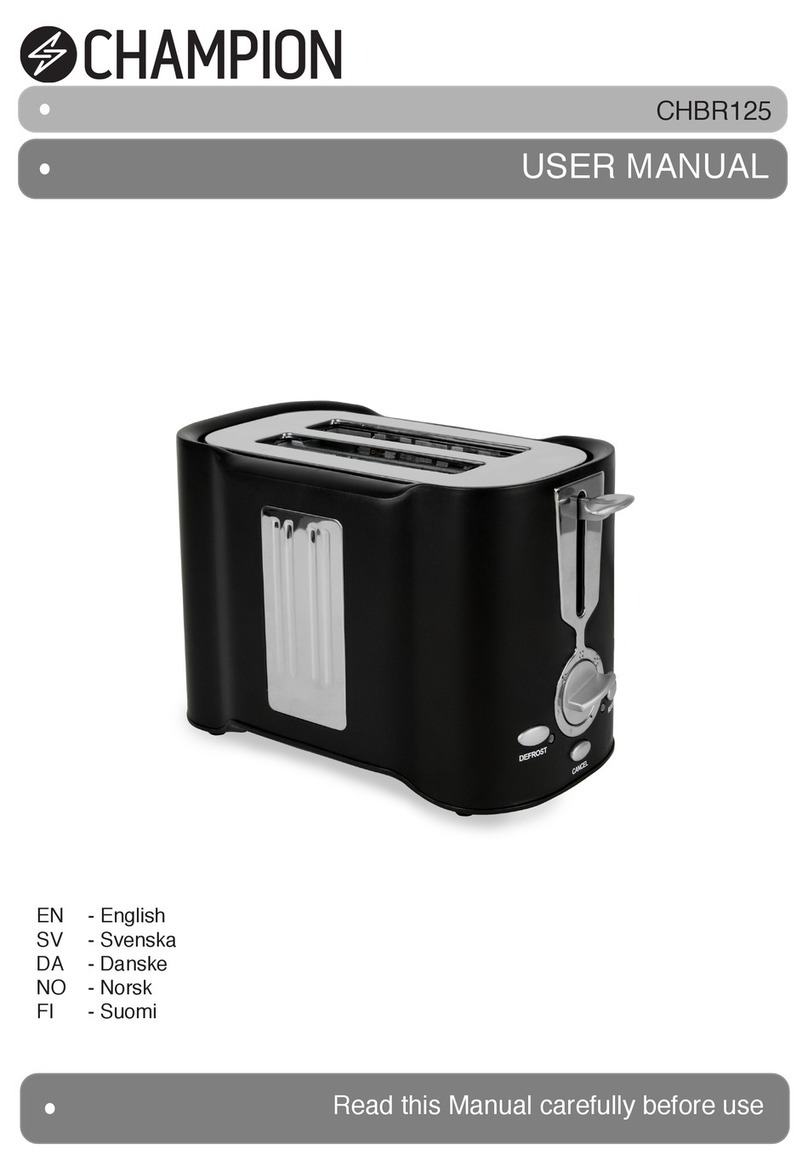 Champion CHBR125 User manual