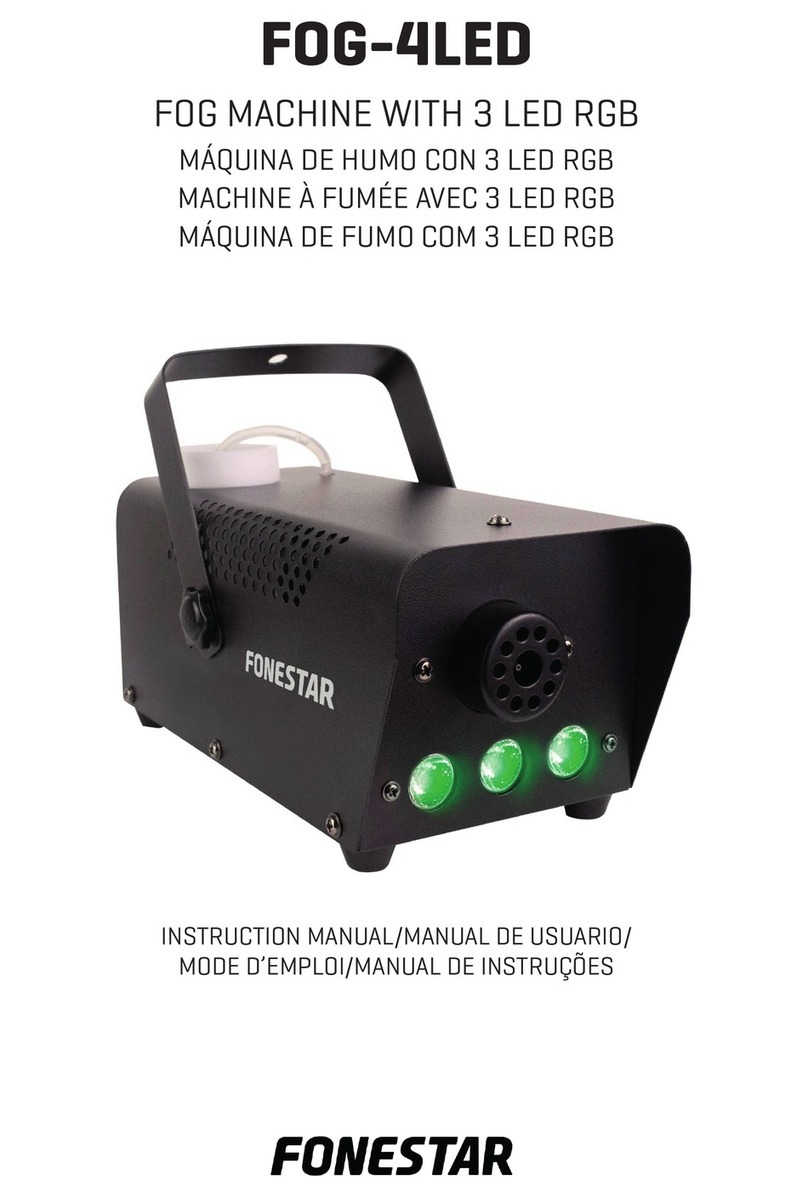 FONESTAR FOG-4LED instruction manual