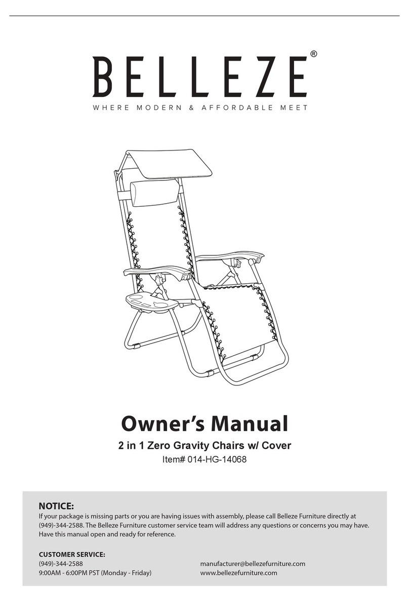 Belleze 014-HG-14068 User manual