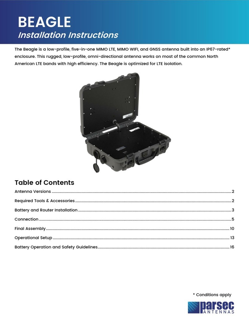 Parsec Technologies Beagle G installation instructions