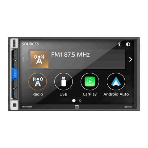 Dual DMCPA70BT Operating instructions
