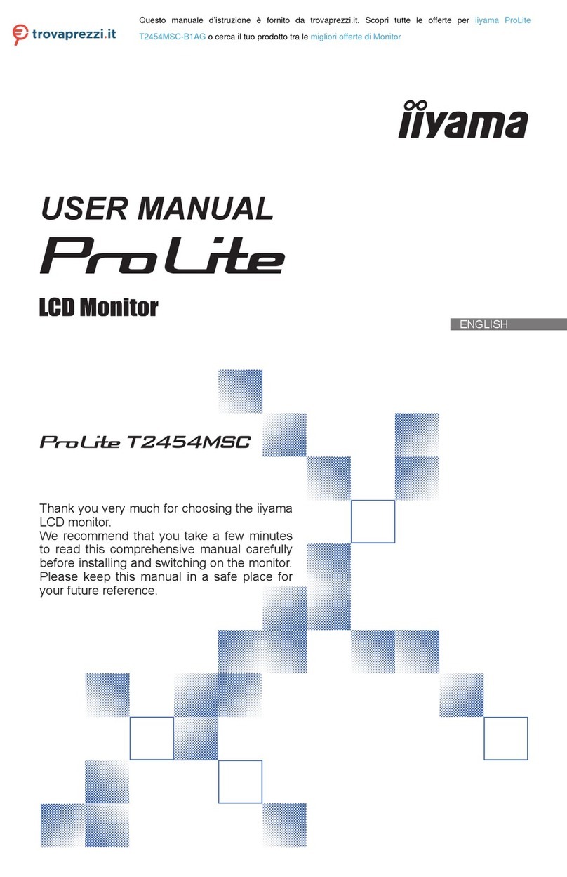 Iiyama ProLite T2454MSC-B1AG User manual