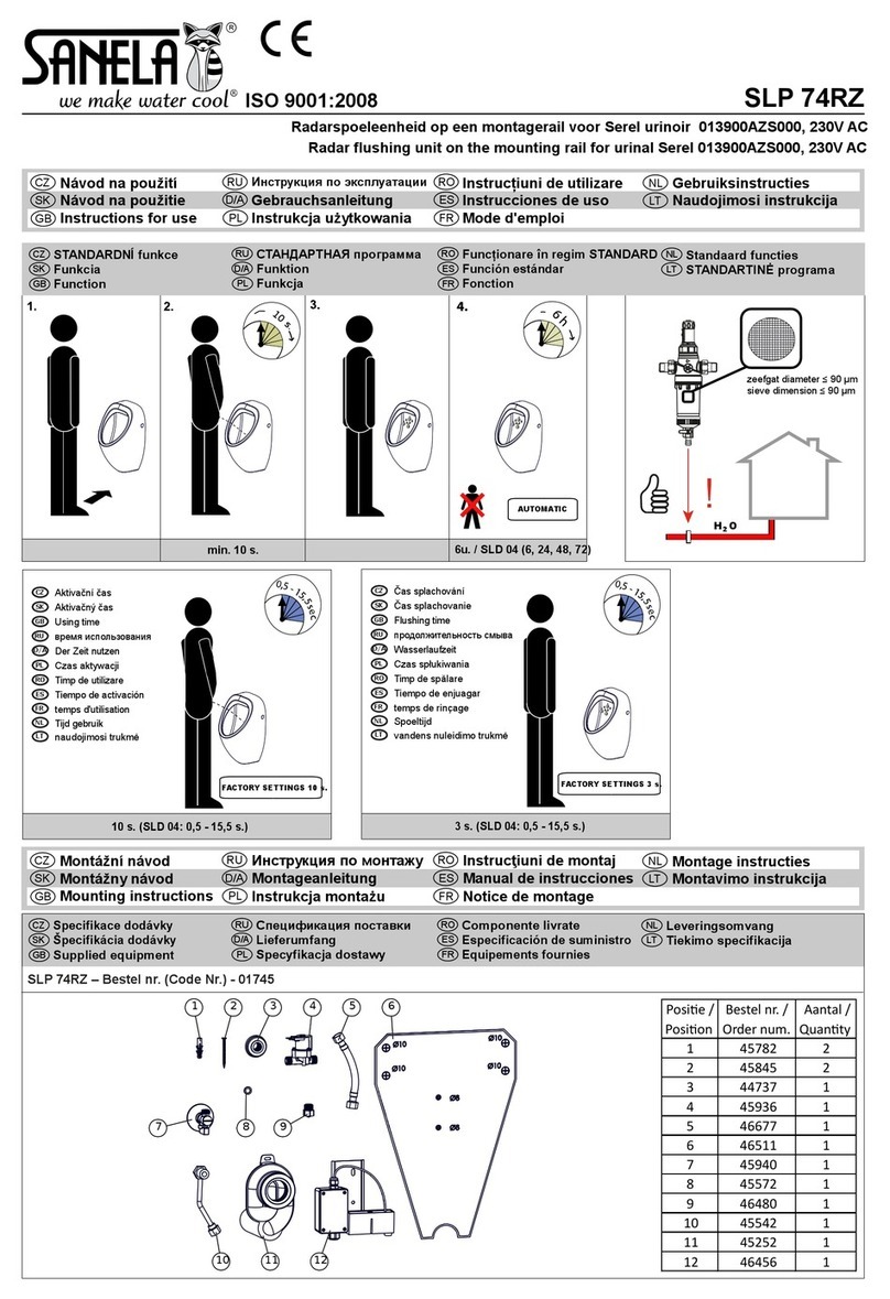 Sanela SLP 74RZ Instructions for use Sanela SLP 74RZ Instructions for use