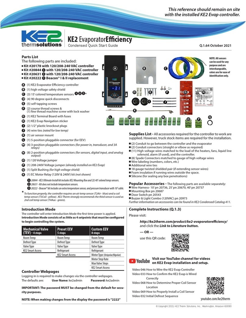 KE2 Therm Solutions 20178 quick start guide