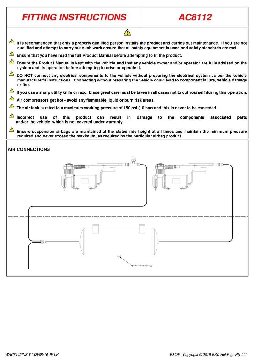 RKC INSTRUMENT AC8112 User manual
