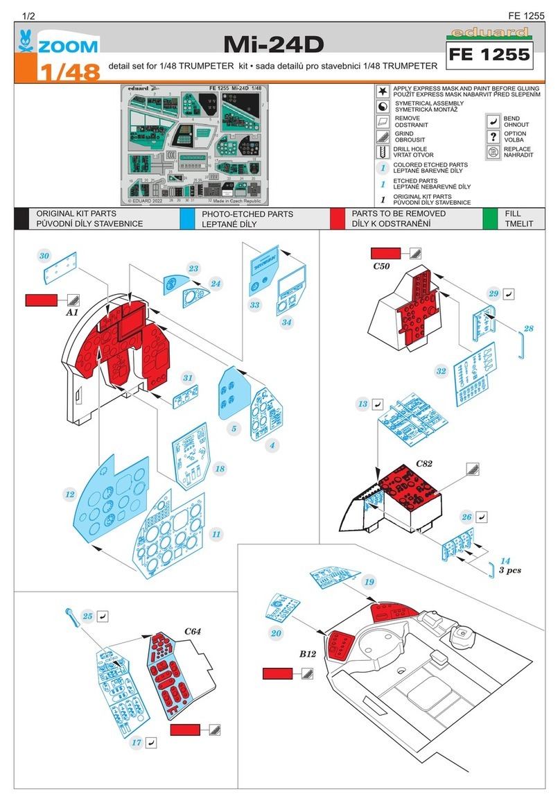 Eduard Zoom FE 1255 User manual