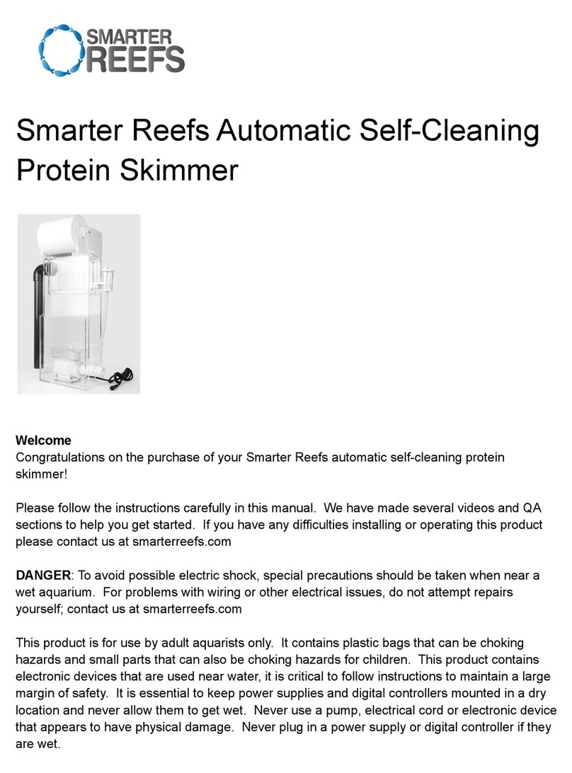 Smarter Reefs Protein Skimmer 150 instructions