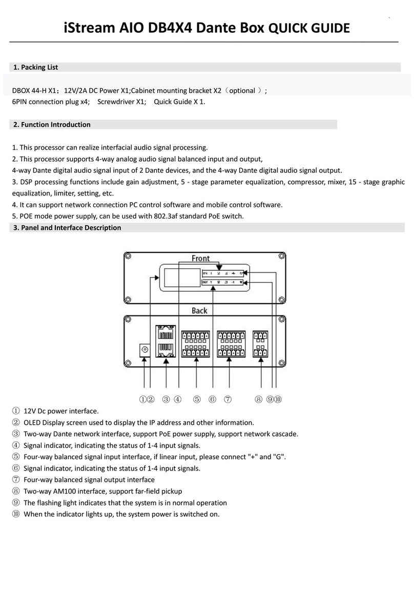 iStream AIO DB4X4 quick guide