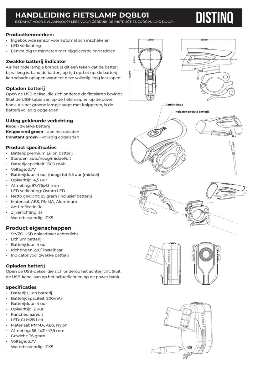 DISTINQ DQBL01 user manual