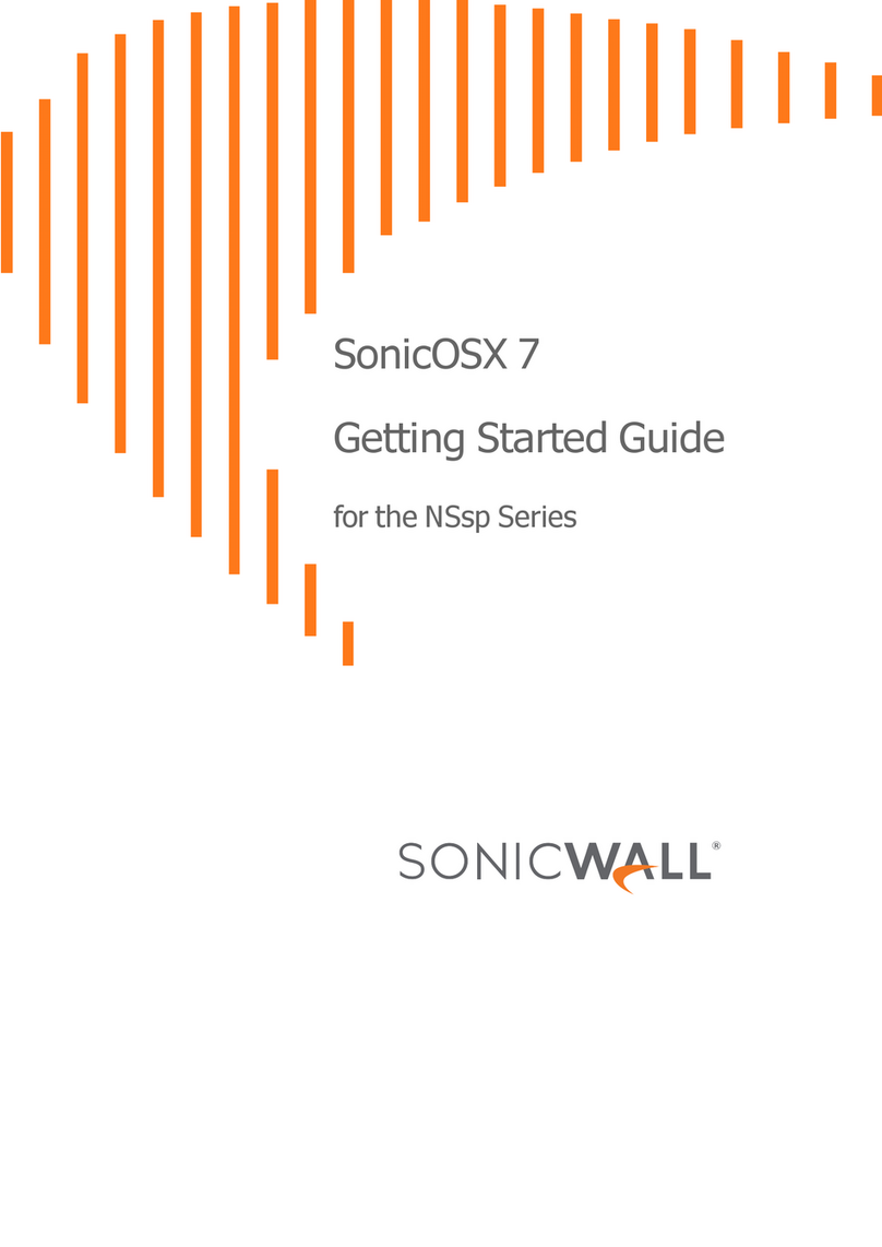 SonicWALL SonicOSX 7 Getting started guide