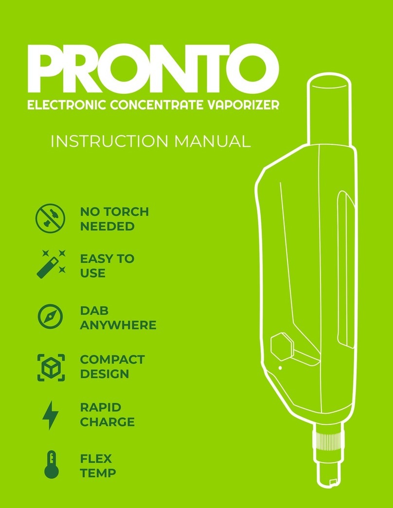 OOZE Pronto instruction manual