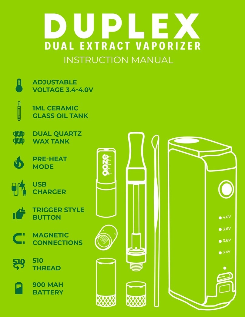 OOZE Duplex instruction manual