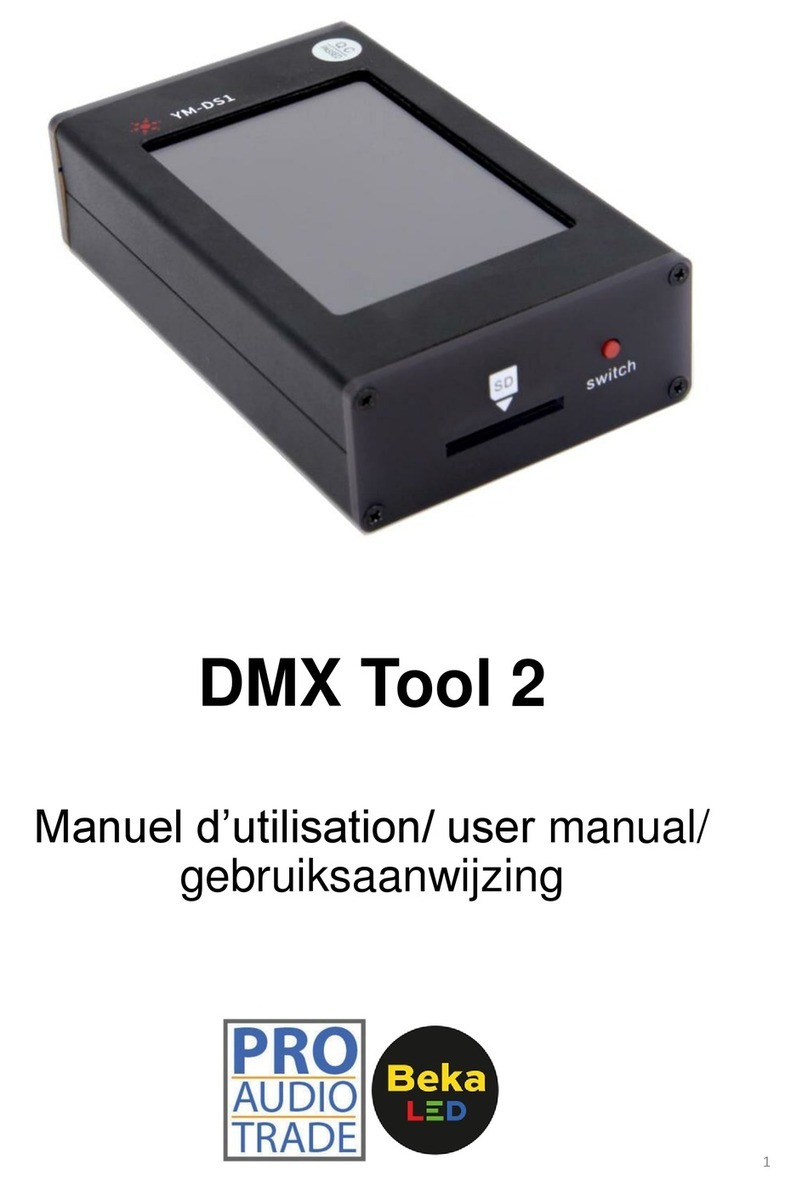 Beka LED DMX Tool 2 user manual