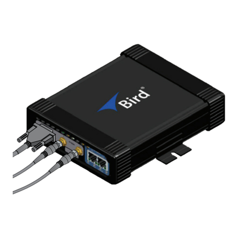 BIRD 7001A900-2 User manual