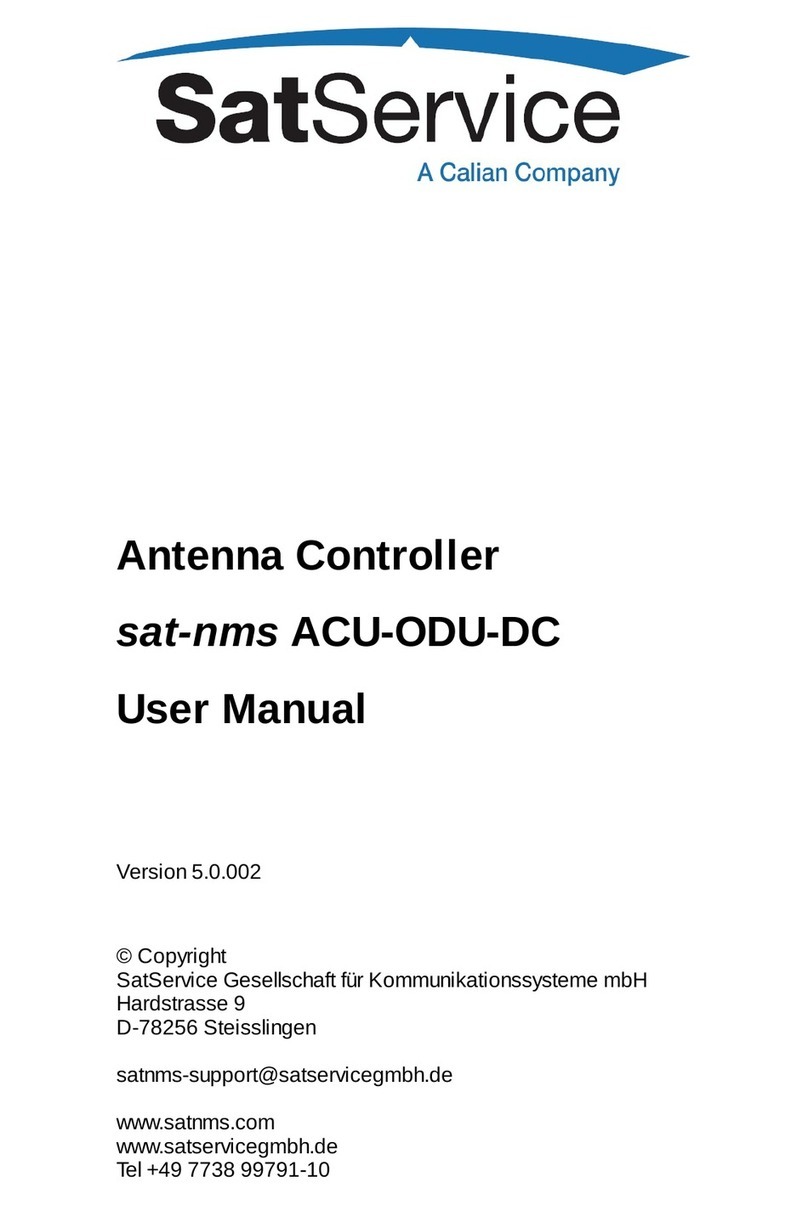 Calian SatService sat-nms ACU-ODU-DC user manual