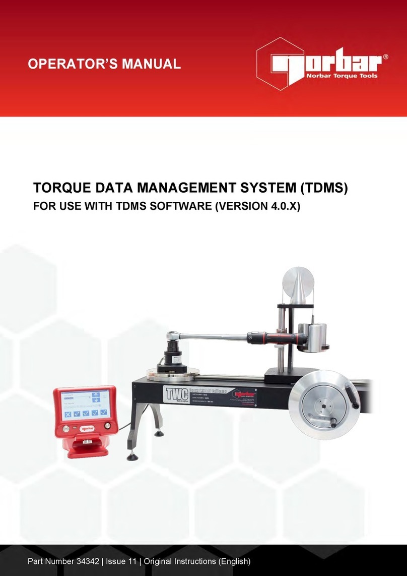 norbar T-Box 43236 User manual