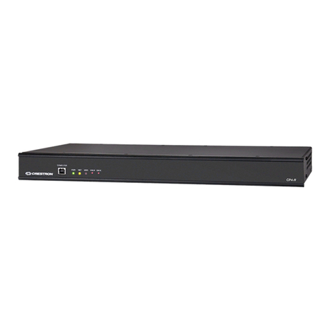 Crestron 4 Series product manual