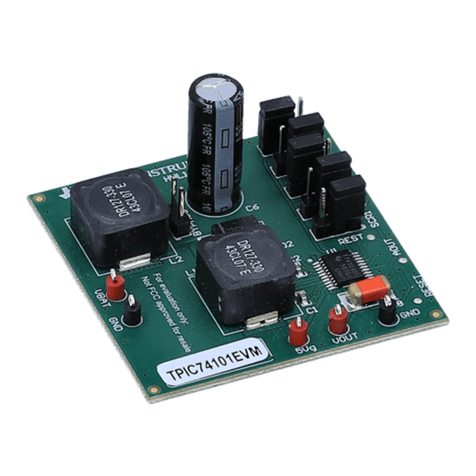 Texas Instruments TPIC74101EVM user guide
