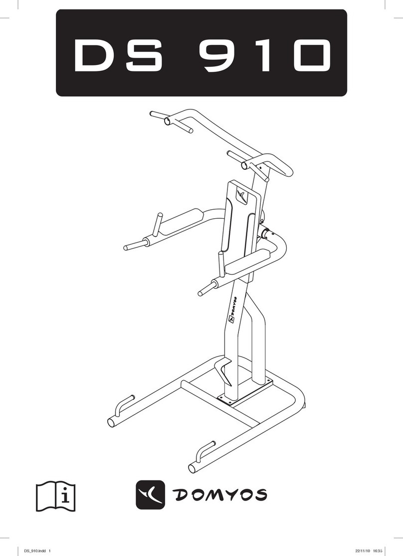Domyos DS 910 User manual Domyos DS 910 User manual