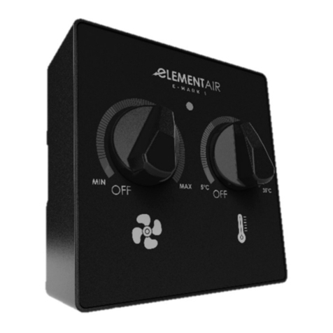 Xvent ELEMENTAIR E - MARK I Quick manual