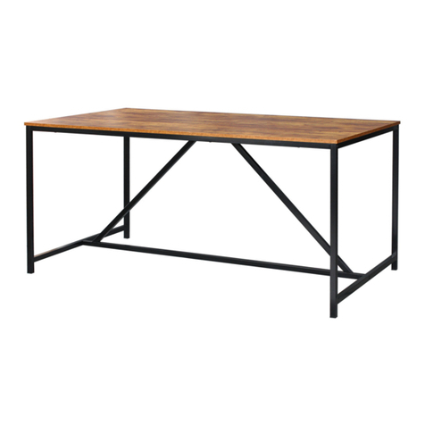 Mocka Dakota Dining Table User manual Mocka Dakota Dining Table User manual