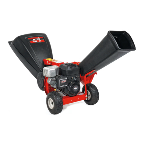 MTD Series 462 User manual
