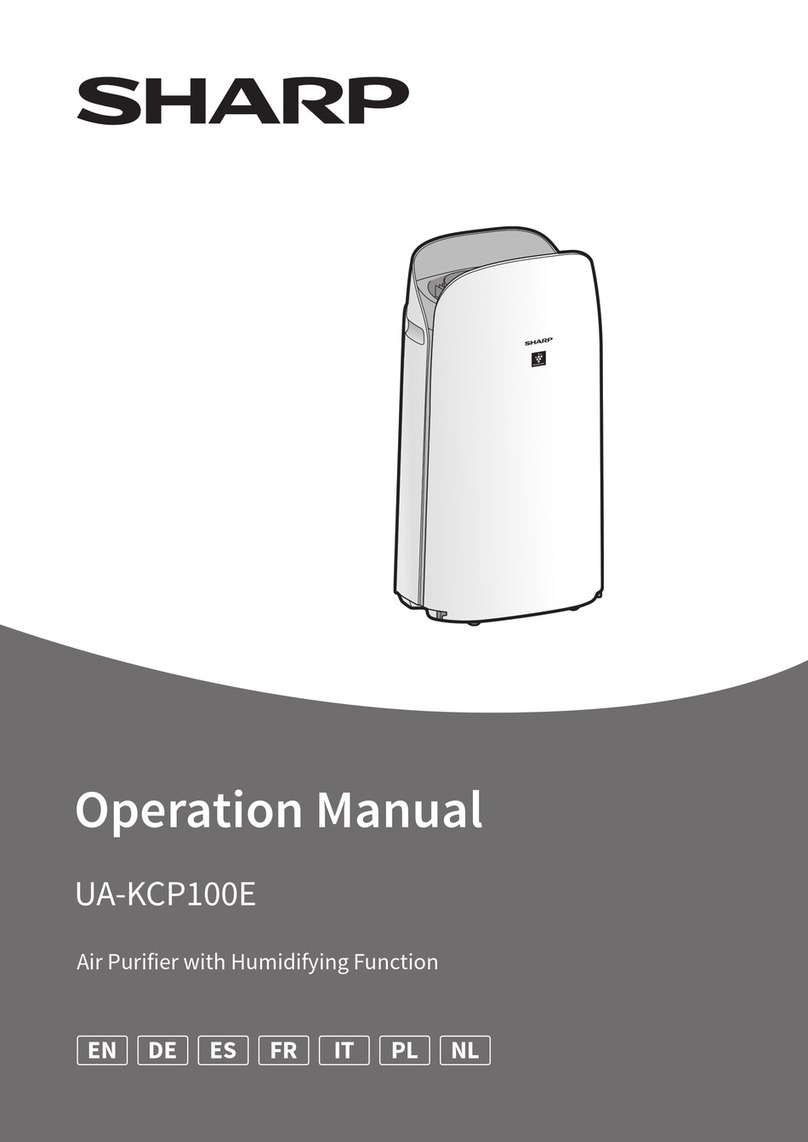 Sharp UA-KCP100E User manual