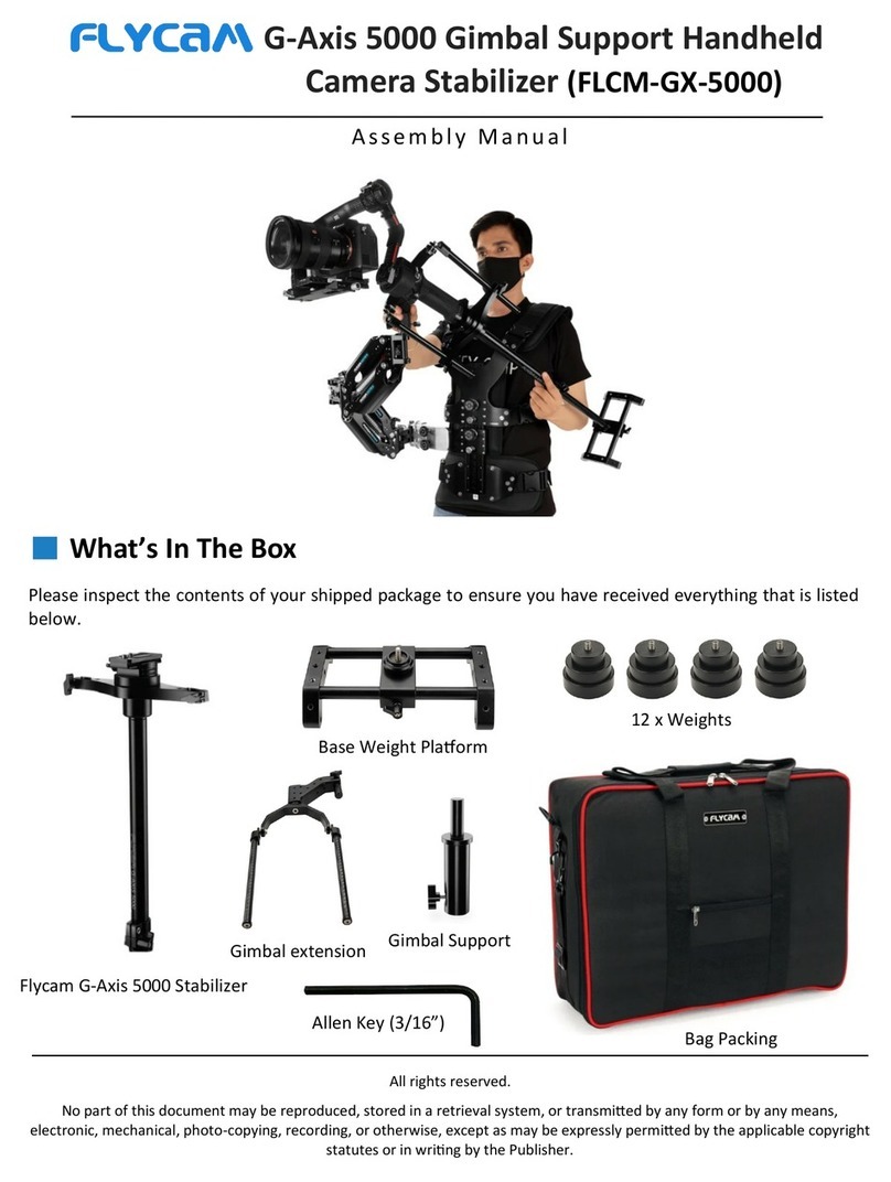 Flycam 5000 Assembly manual