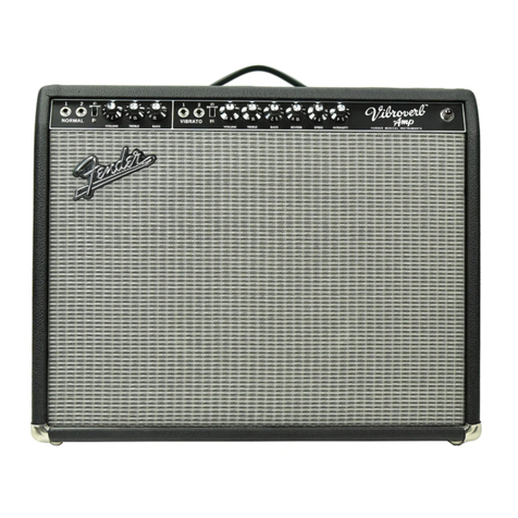 Fender VIBROVERB Custom 64 Service manual
