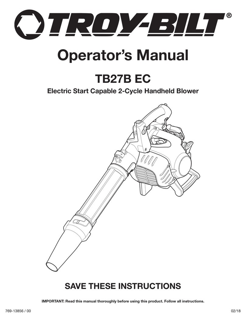 Troy-Bilt TB27B EC User manual