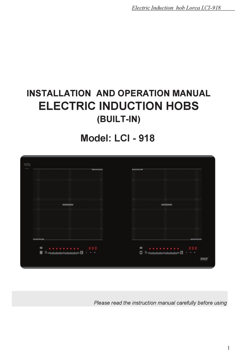 Lorca LCI-918 Installation and operation manual