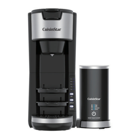 CuisinStar KCM207 Operation instructions