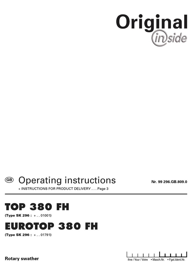 Pottinger TOP 380 FH User manual