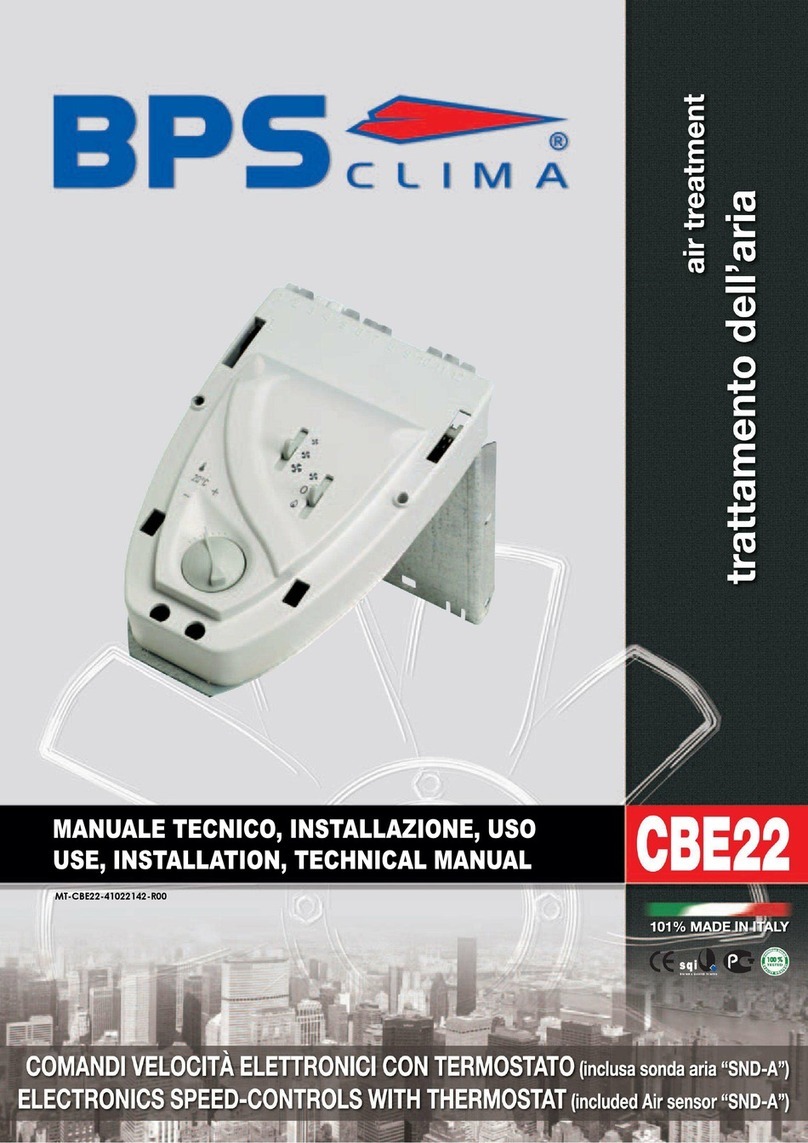 BPS CBE22 User manual