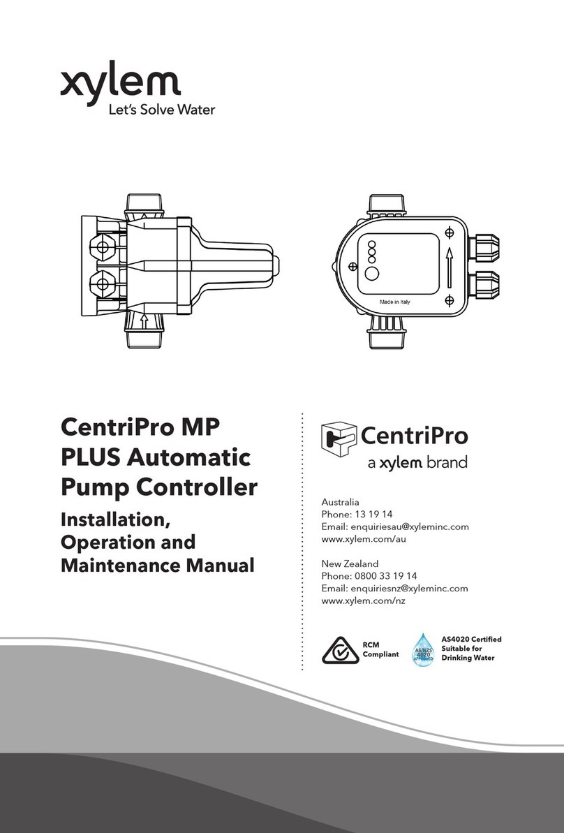 Xylem CentriPro MP PLUS User manual