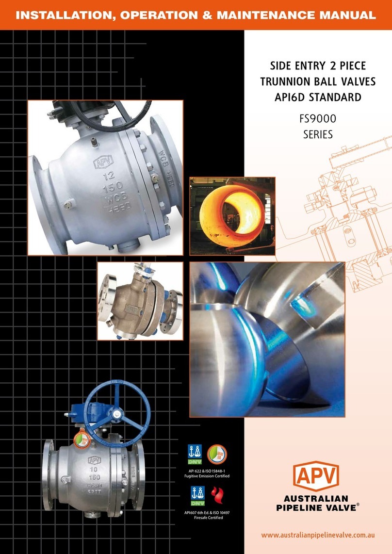 APV FS9000 Series Instruction manual