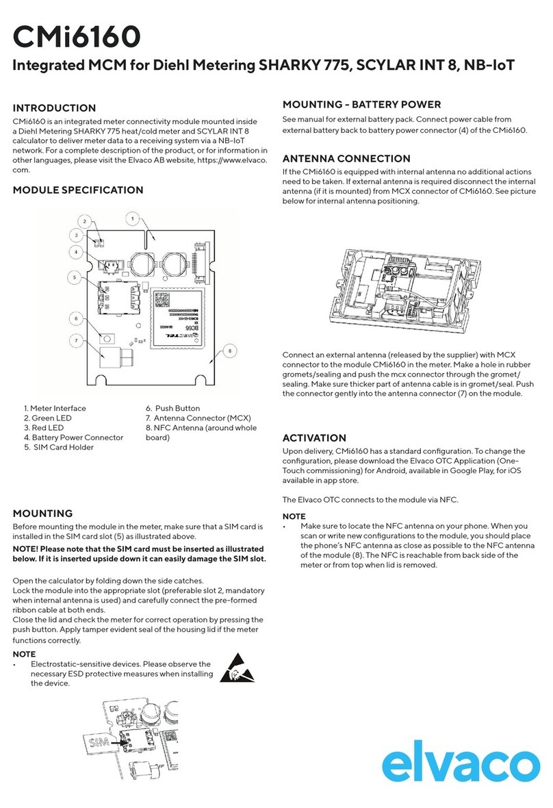 Elvaco CMi6160 quick start guide