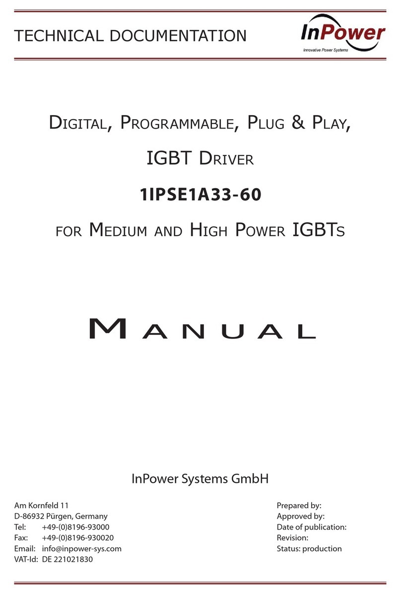 InPOWER 1IPSE1A33-60 Guide