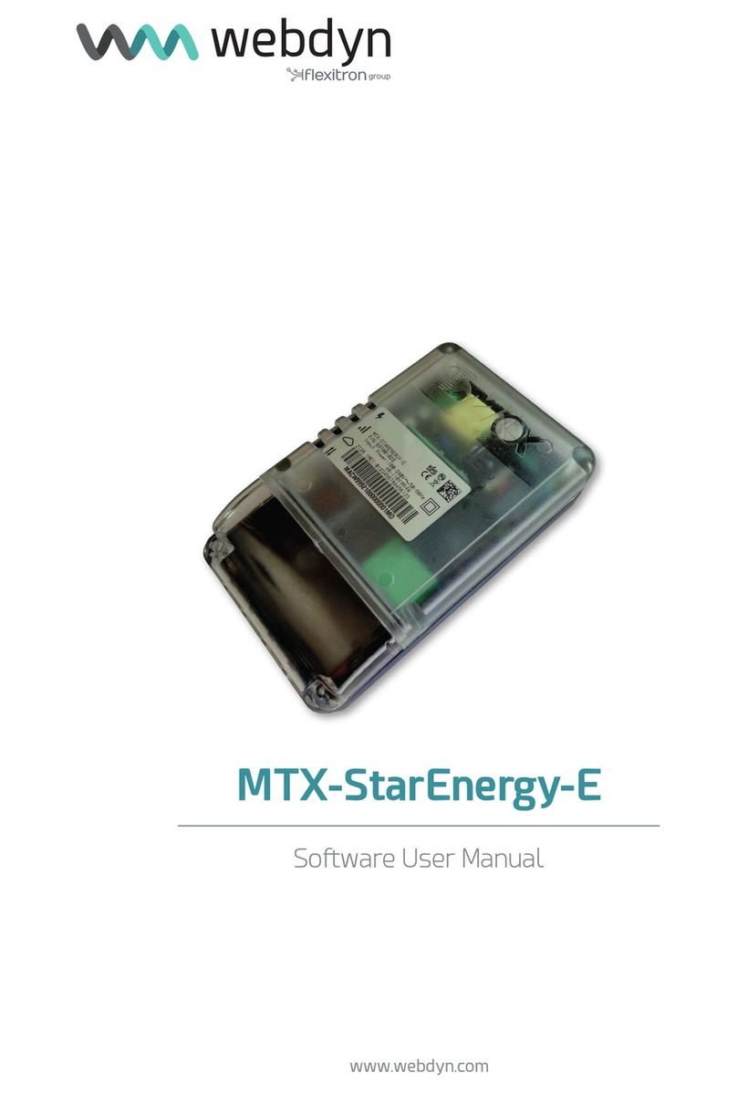 Flexitron webdyn MTX-StarEnergy-E Software user manual