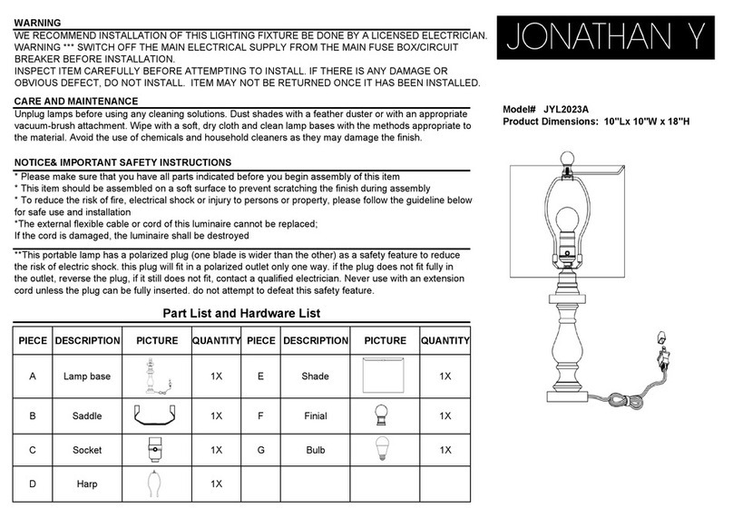 JONATHAN Y JYL2023A manual