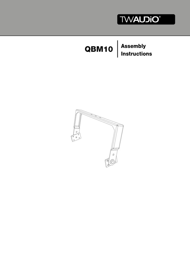 TW Audio QBM10 Assembly instruction