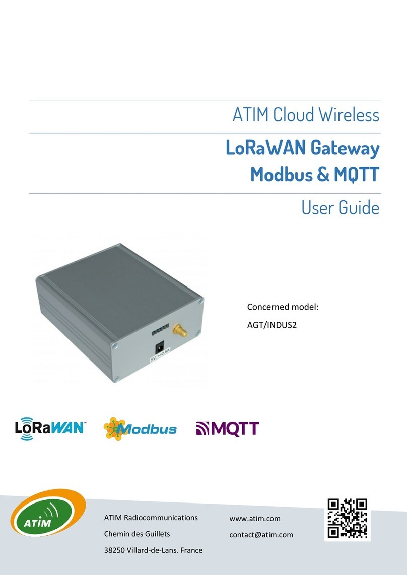 Atim Cloud Wireless AGT/INDUS2 user guide Atim Cloud Wireless AGT/INDUS2 user guide
