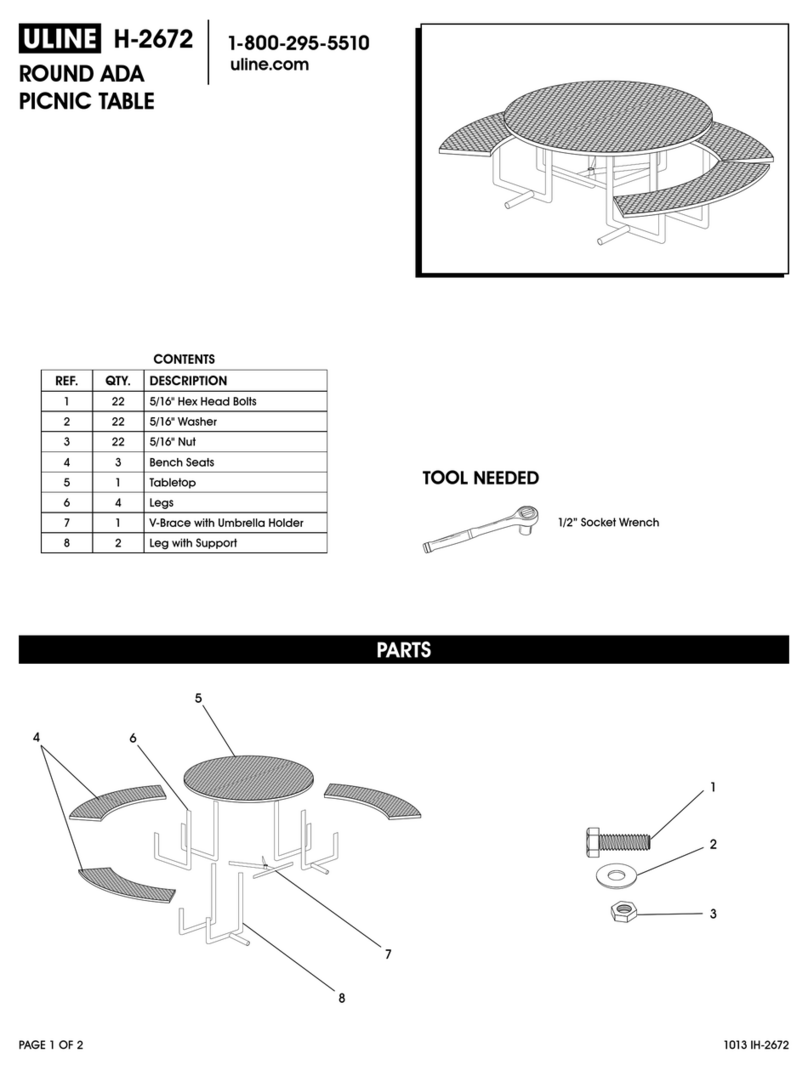 U-Line H-2672 User manual U-Line H-2672 User manual